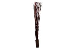 HOME Rope Bound Dark Reed Floor Lamp - Chocolate.